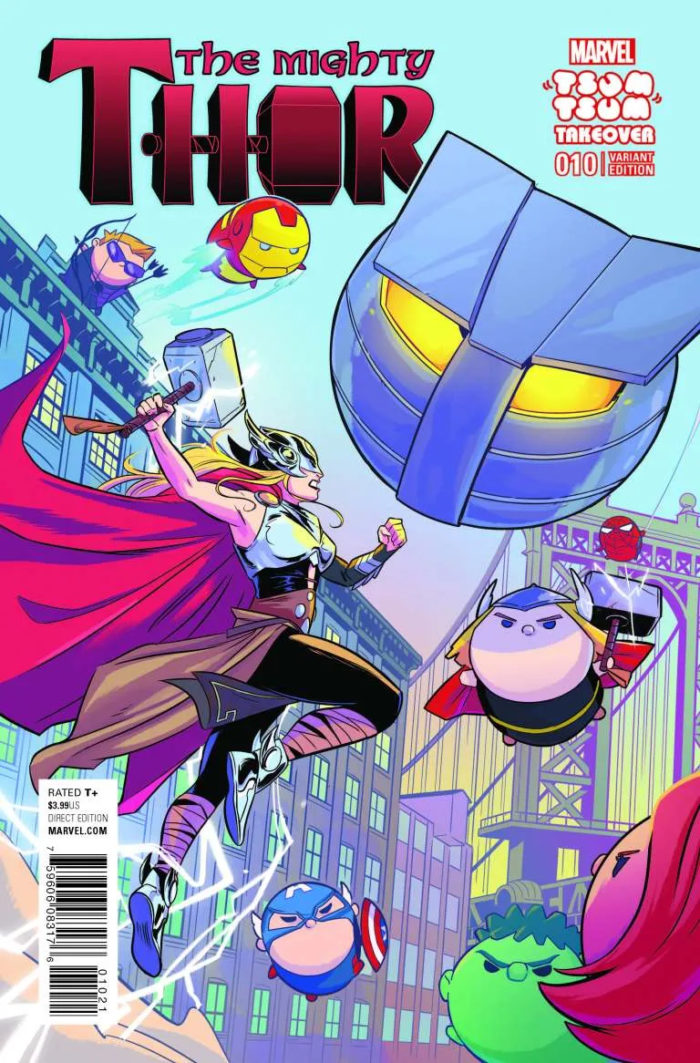 Mighty Thor 10 Cover Fun