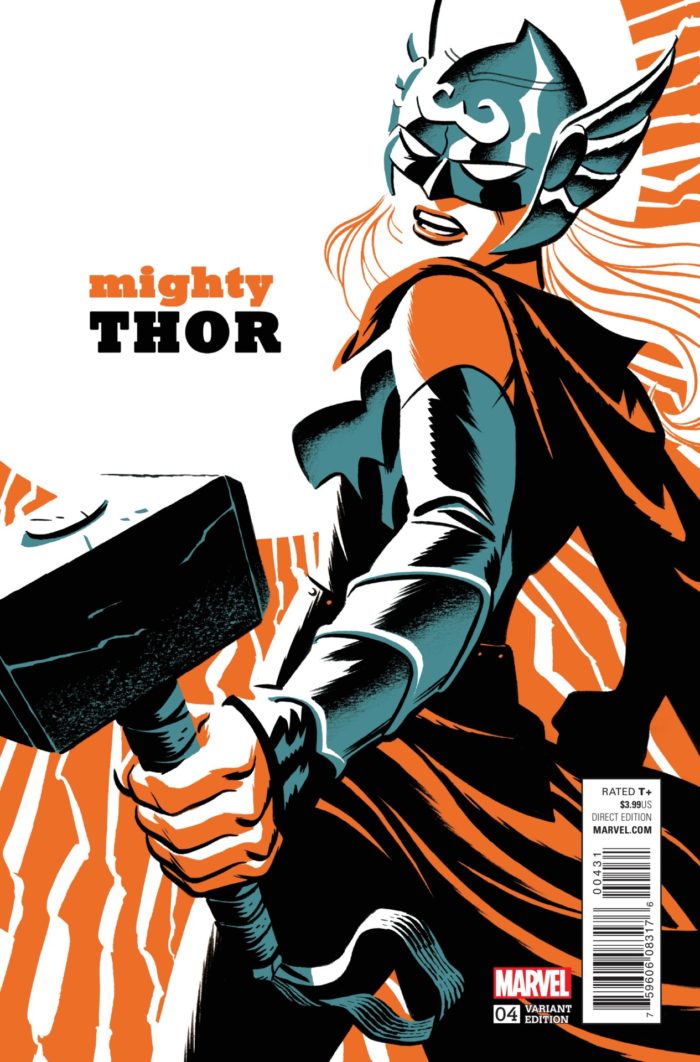 Mighty Thor 4 Cover Alt Mchael Cho