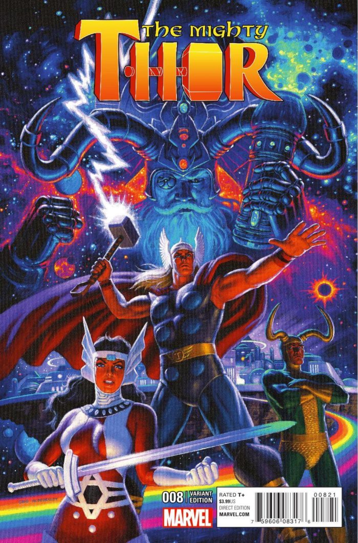 Mighty Thor 8 Cover Greg Hildebrandt