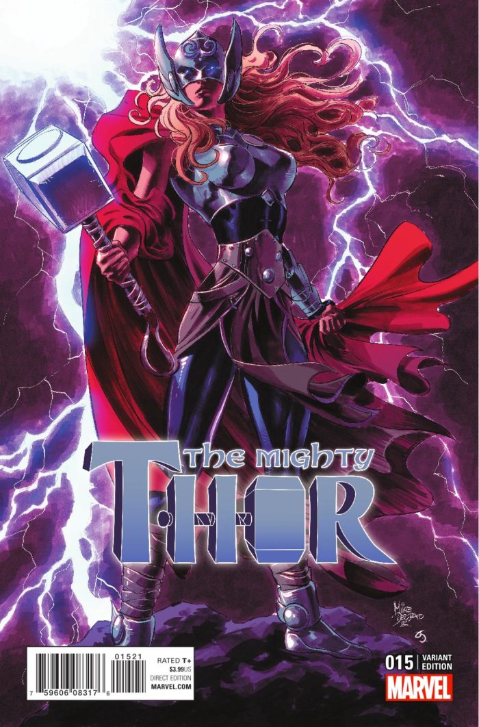 Mighty Thor 15 Cover Alt Deodato