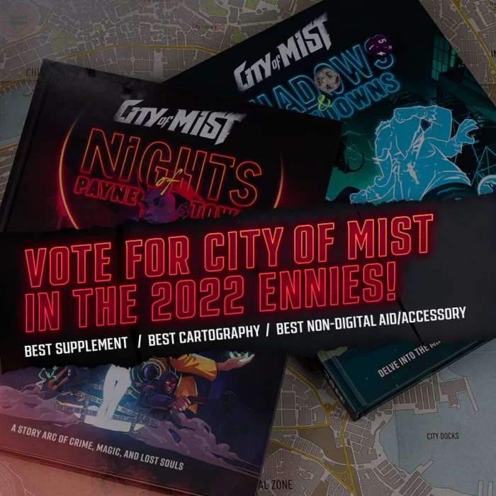 City Of Mist Ennies 2022