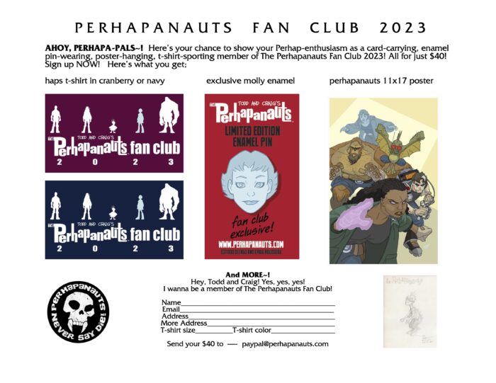 Perhapanauts Fan Club 2023