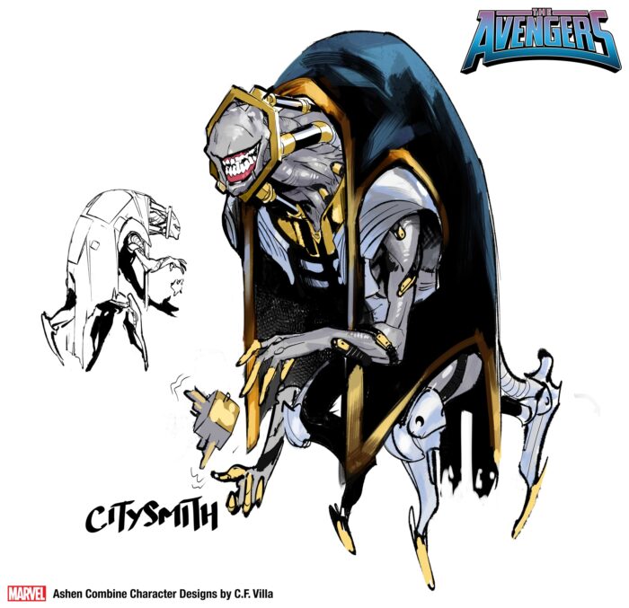Avengers The Ashen Combine Citysmith Design